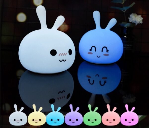 Marshmallow Bunny LED Night Light - Image 2