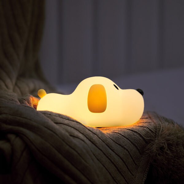 Dull Wang LED Night Light – Cute Silicone Bedside Lamp - Image 2