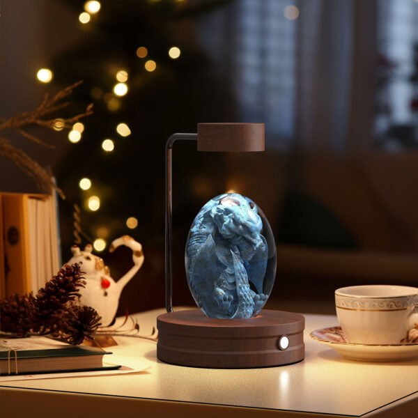 Crystal Ball Dinosaur Night Light – Warm LED Gift Lamp - Image 6
