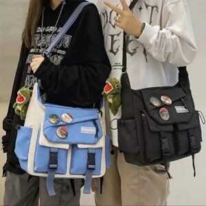 Versatile Crossbody Backpack – Large Travel Messenger Bag