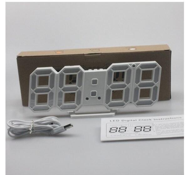 3D LED Wall Digital Clock - Image 5