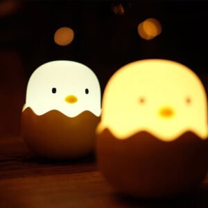 Cute Chick Night Light – Eggshell Lamp for Kids & Baby