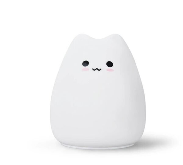 Silicone LED Night Light – Touch Sensor for Kids & Baby - Image 5