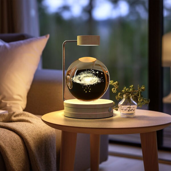 Crystal Ball Dinosaur Night Light – Warm LED Gift Lamp - Image 3