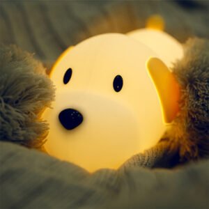 Dull Wang LED Night Light – Cute Silicone Bedside Lamp