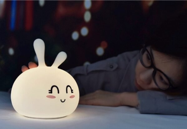 Marshmallow Bunny LED Night Light - Image 3