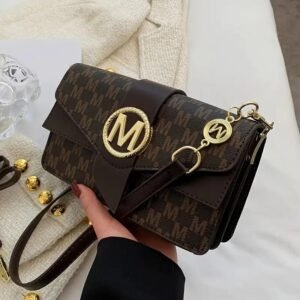 Stylish PU Leather Shoulder Bag – Women’s Crossbody Purse