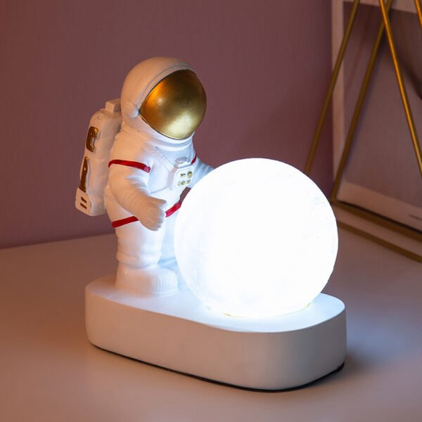 Astronaut Night Light – Space LED Lamp for Kids & Decor - Image 5