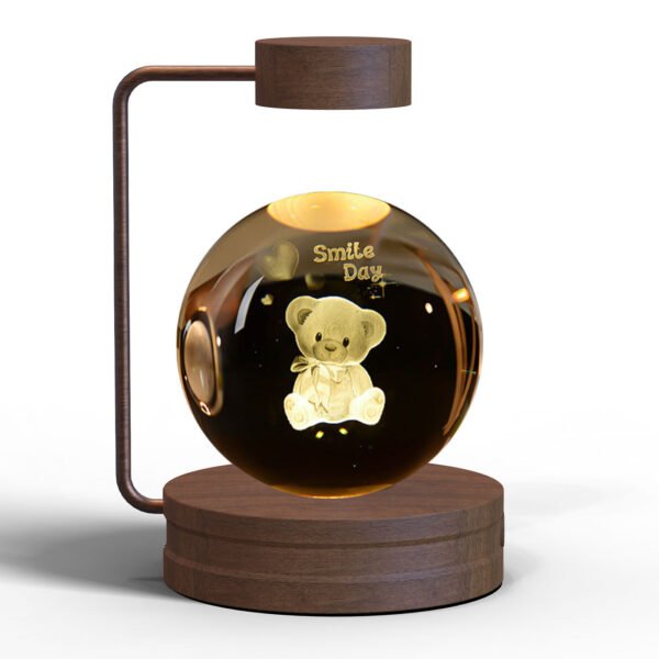 Crystal Ball Dinosaur Night Light – Warm LED Gift Lamp - Image 4