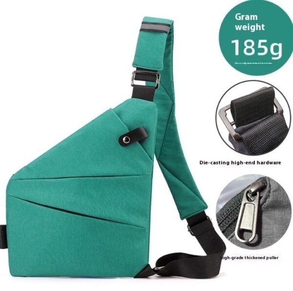 Men's Nylon Lightweight Simple Large-capacity Crossbody Bag - Image 6