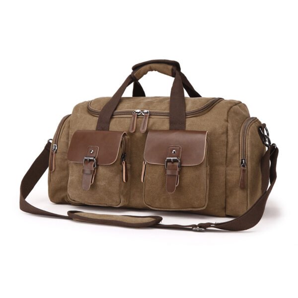 European American Style Travel Bag Canvas Portable - Image 4