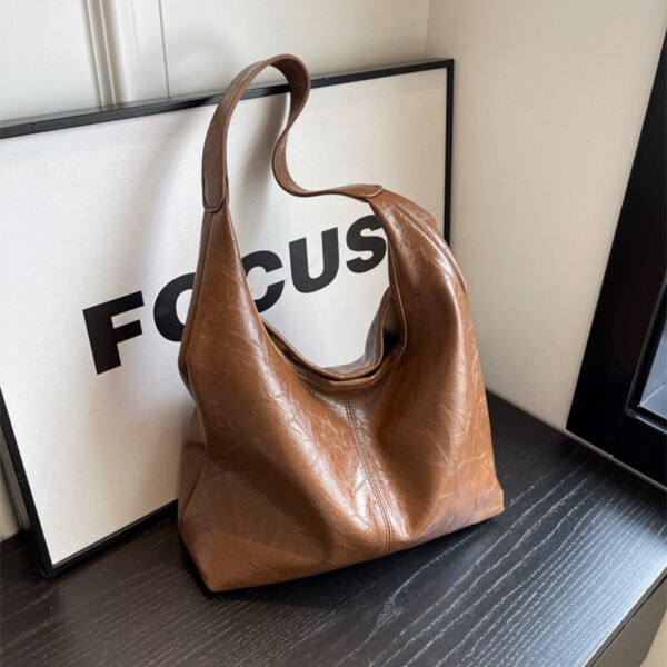 2pcs Composite Bag Fashion Shoulder Bag With Clutch Bag Casual Commuting Large Capacity Hobo Tote Bags Women - Image 7