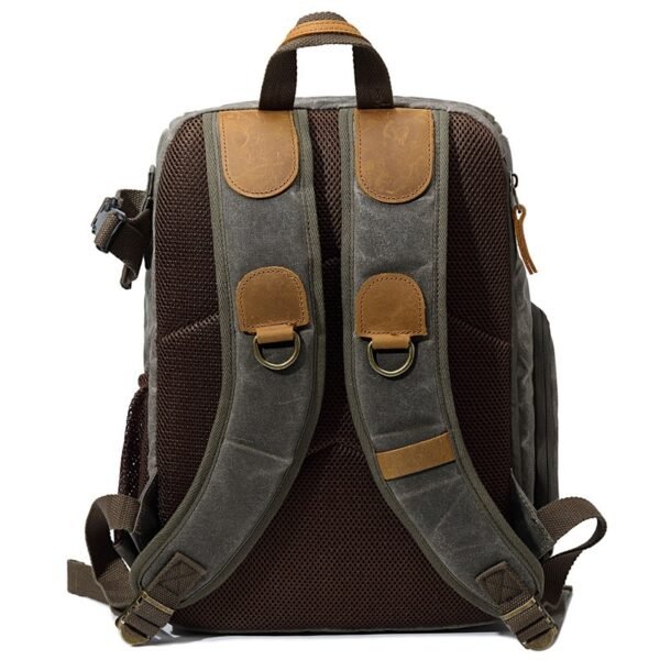 Kalier Digital SLR Camera Bag Waterproof Canvas Men's And Women's Backpacks - Image 3