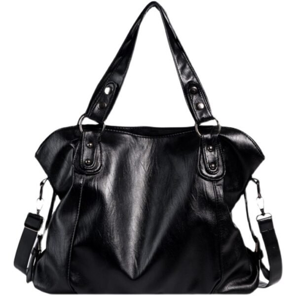 Crossbody Casual One Shoulder Tote Bucket Bag - Image 3