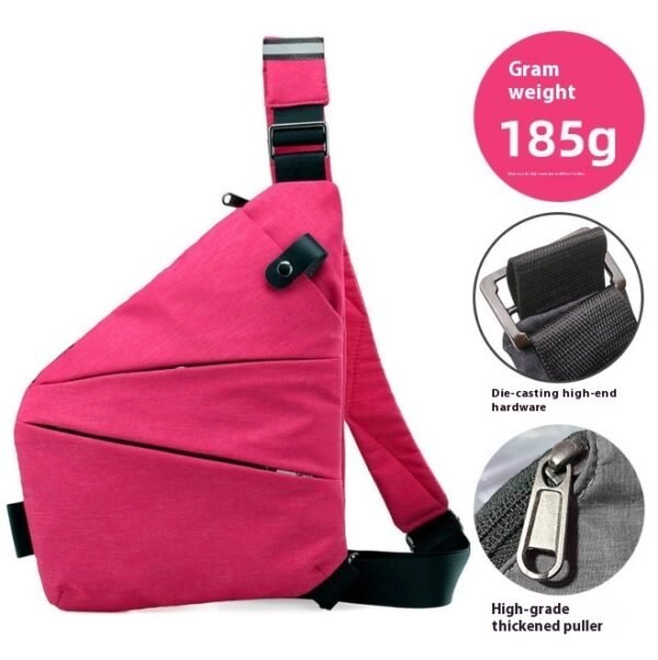 Men's Nylon Lightweight Simple Large-capacity Crossbody Bag - Image 4