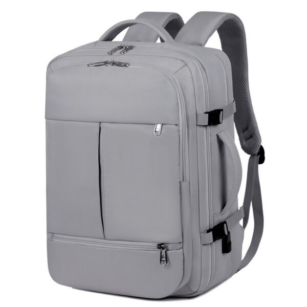Large Capacity Backpack For Women Men Multiple Pockets And Zippers Versatile Computer Bags Business Travel Backpack - Image 8