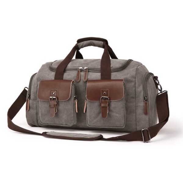European American Style Travel Bag Canvas Portable - Image 3