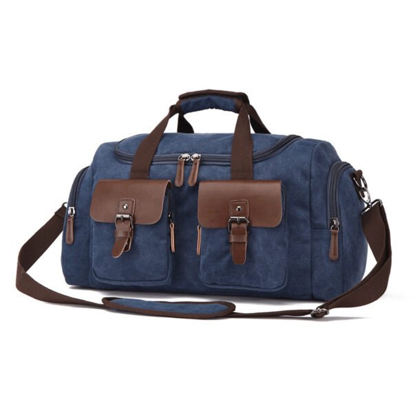 European American Style Travel Bag Canvas Portable - Image 5