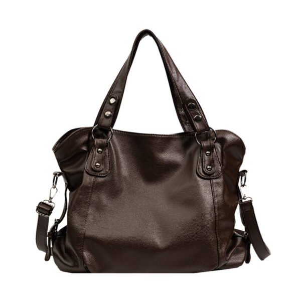 Crossbody Casual One Shoulder Tote Bucket Bag - Image 2