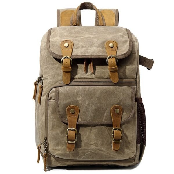 Kalier Digital SLR Camera Bag Waterproof Canvas Men's And Women's Backpacks - Image 4