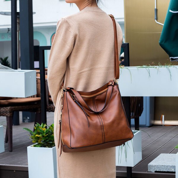 Hobo Bags Women High Capacity Handbags Fahsion Commuting Crossbody Shoulder Bag Shopping Totes - Image 9