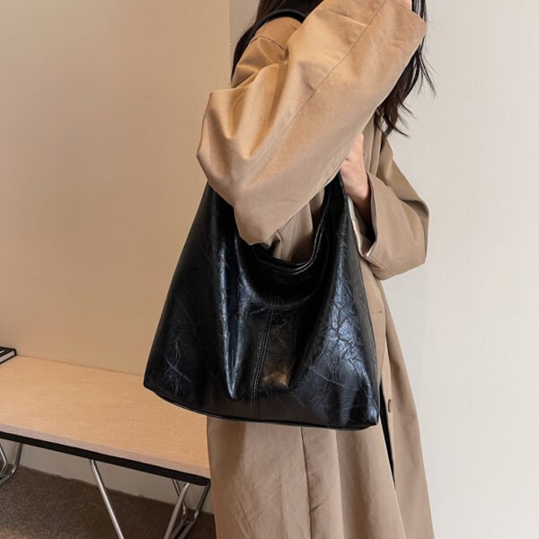 2pcs Composite Bag Fashion Shoulder Bag With Clutch Bag Casual Commuting Large Capacity Hobo Tote Bags Women - Image 3